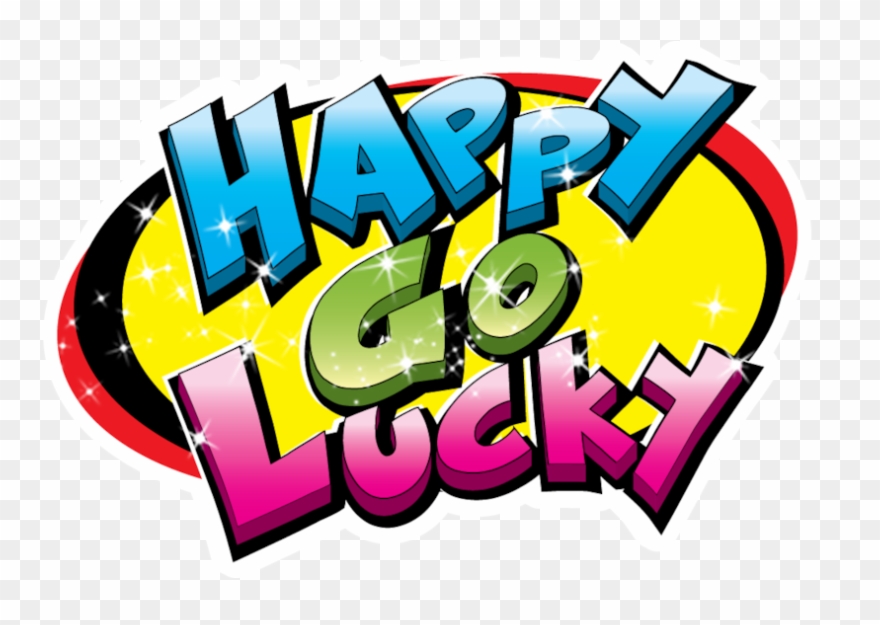 Happy Go Lucky - Graphic Design Clipart
