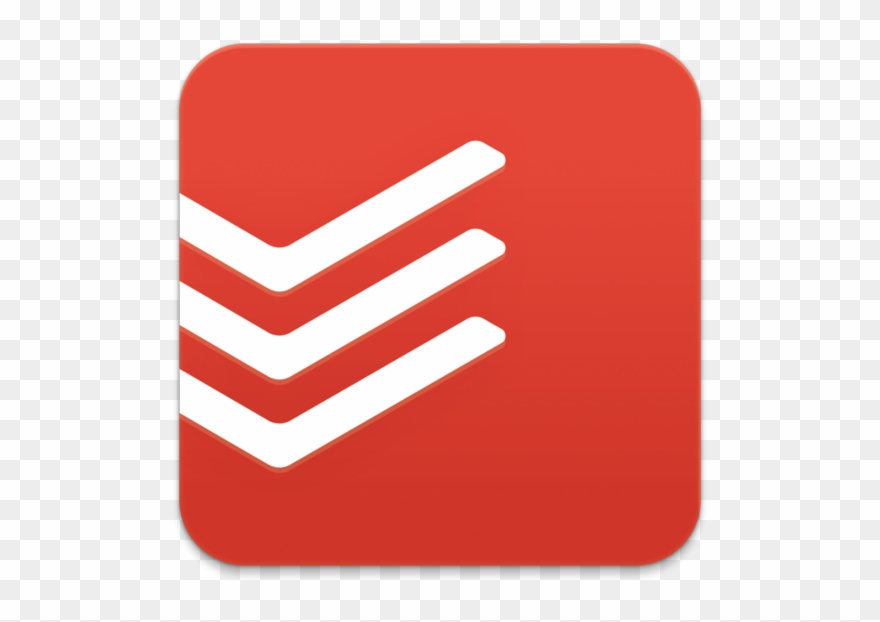 Todoist Review - Todoist App Logo Clipart