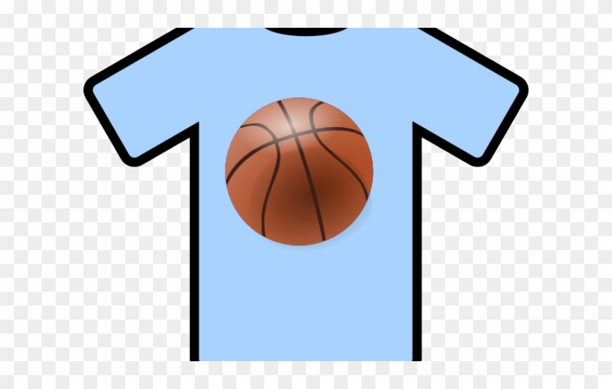 Blue Clipart Basketball - Basketball Clipart - Png Download