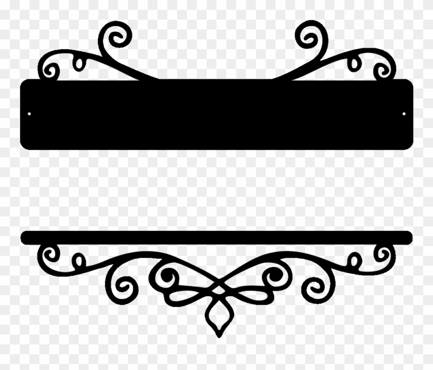 Name - Initial - Mr And Mrs Monograms Clipart