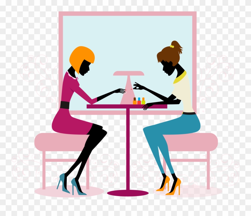 Beauty Parlour Manicure Nail Pedicure - Imagens De Manicure Em Png Clipart