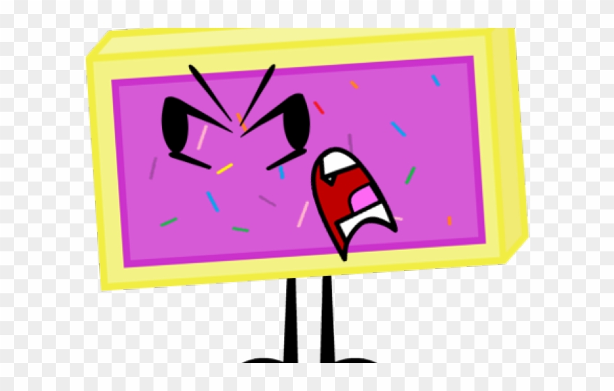 Pop Tart Clipart Part - Inanimate Objects Poptart Object - Png Download