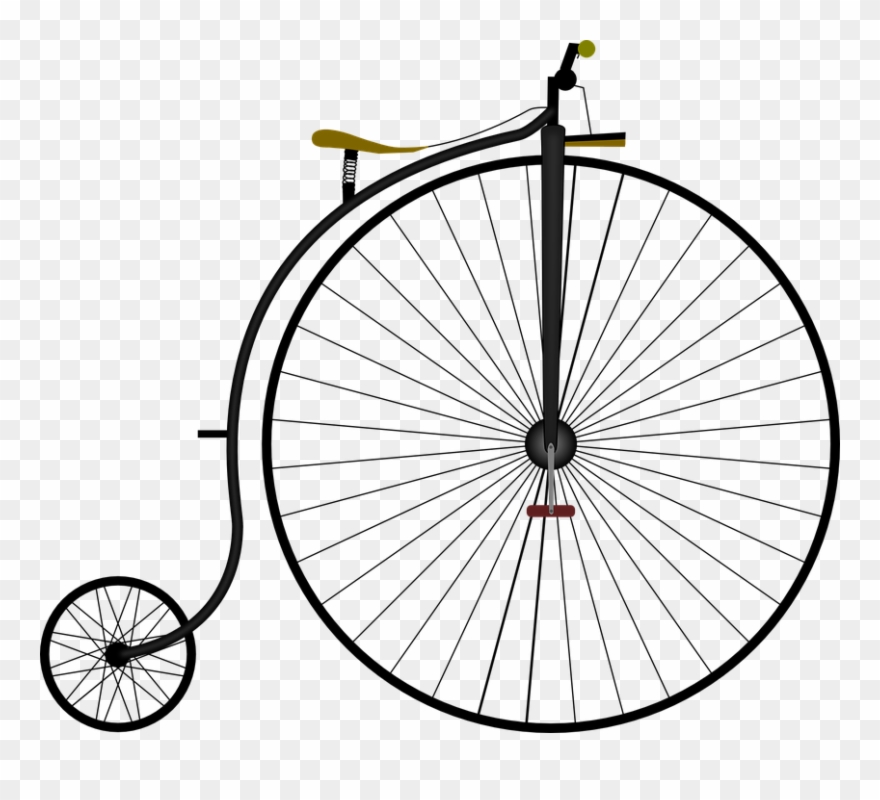 Penny Images - History Bicycle Clipart