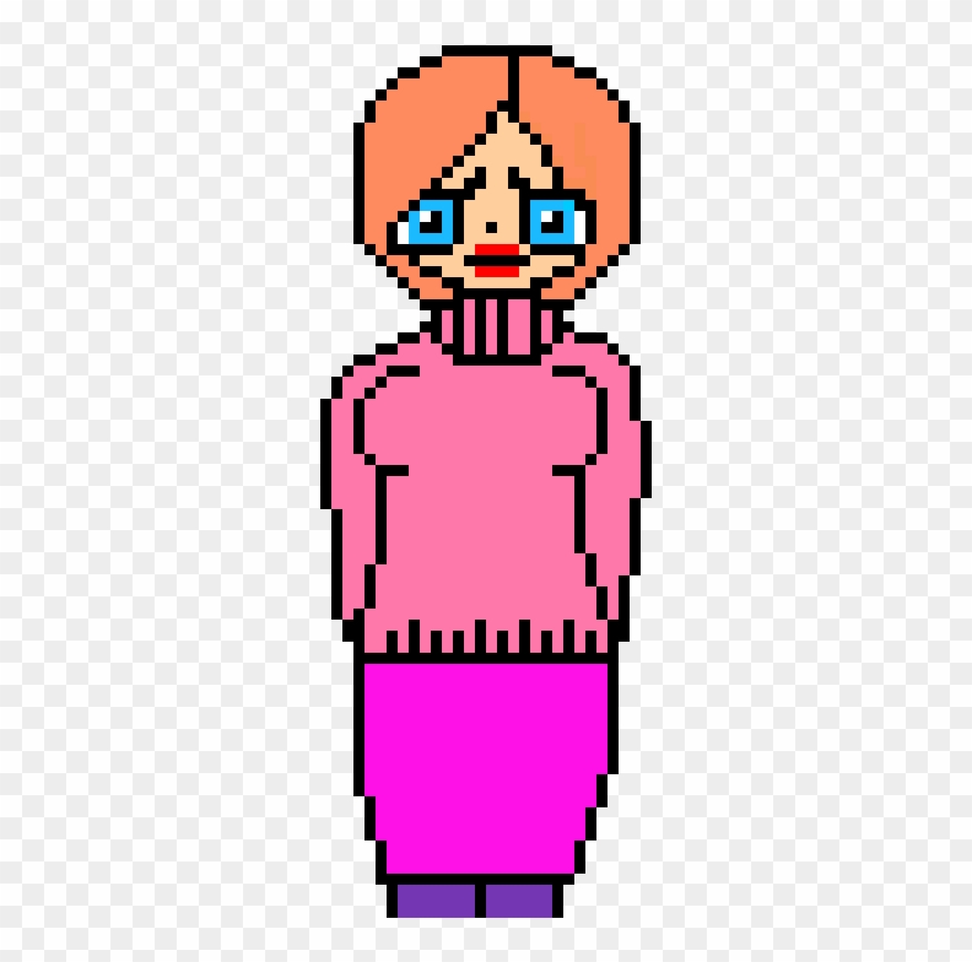 Sadie Concerned - Heart My Little Pony Pixel Art Clipart