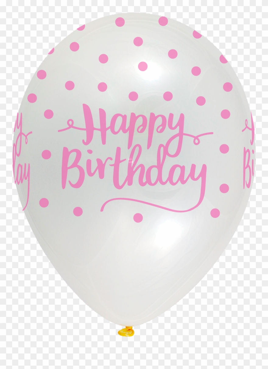 Birthday Latex Balloons - Balloon Clipart