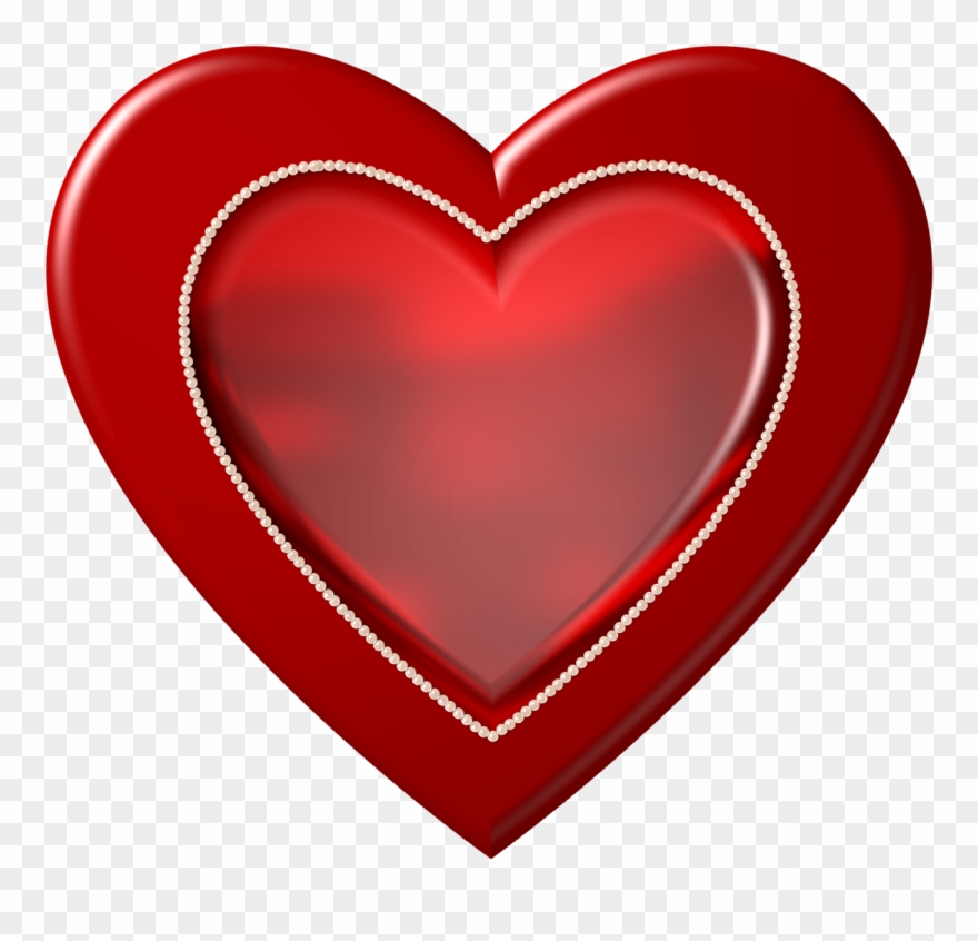 Free Rotes Herz Stock Photo - 3d Computer Graphics Clipart