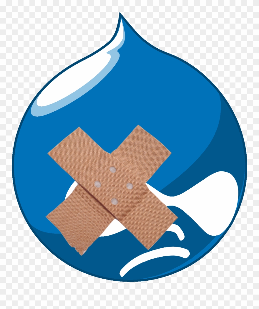 Angreifer Attackieren Ungepatchte Drupal-webseiten - Water Drop With Face Logo Clipart