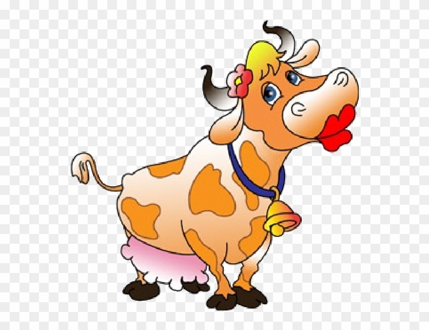 Cute Cow - Cute Clipart Cow - Png Download