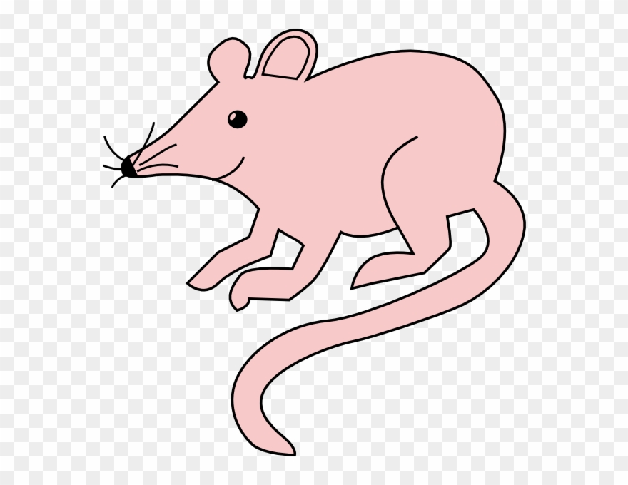 Mouse-hi - Cartoon Mouse Shower Curtain Clipart