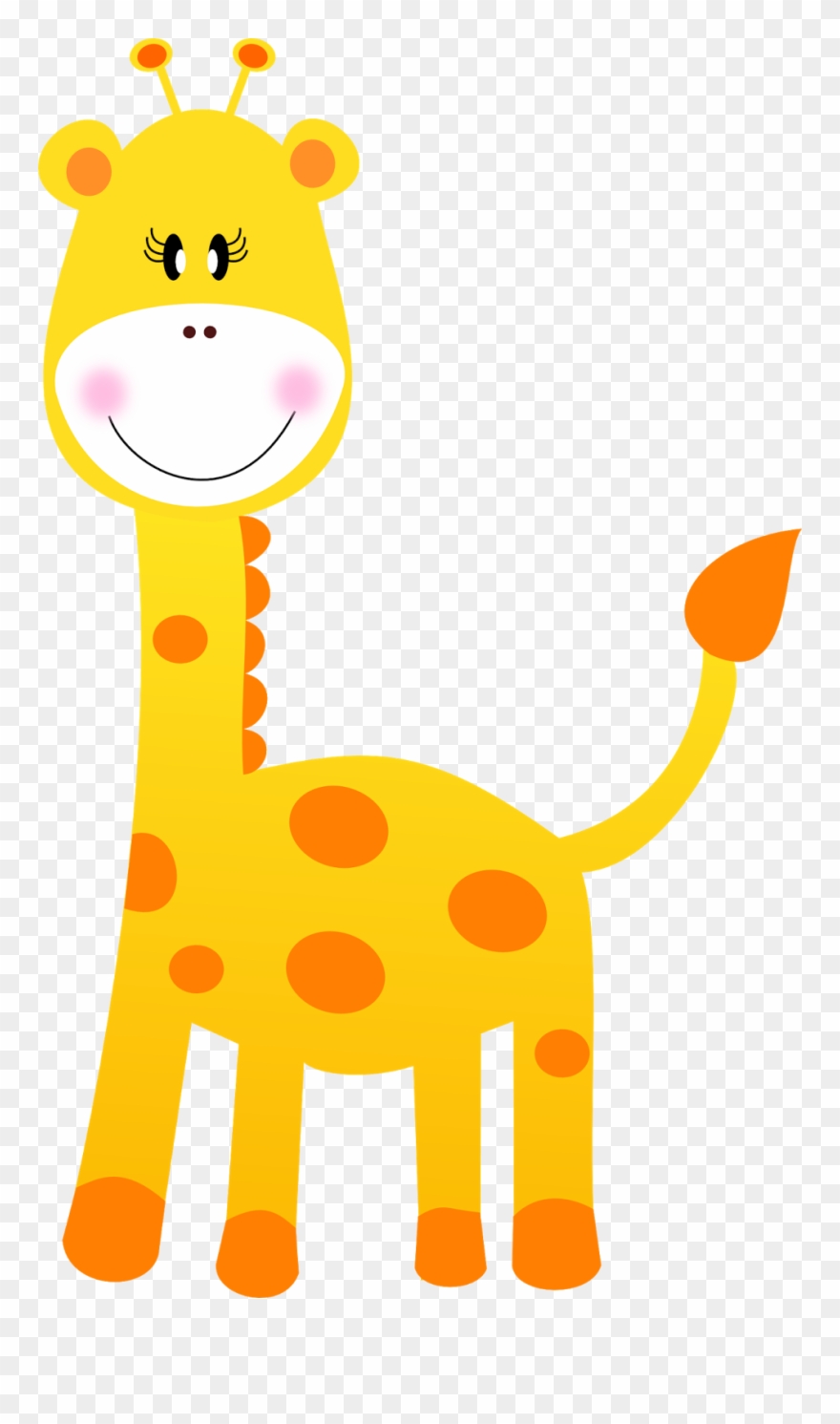 Montando A Minha Festa Imagens - Safari Girafa Clipart