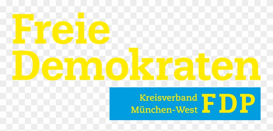 Ihre Fdp Im Münchner Westen - Free Democratic Party Clipart