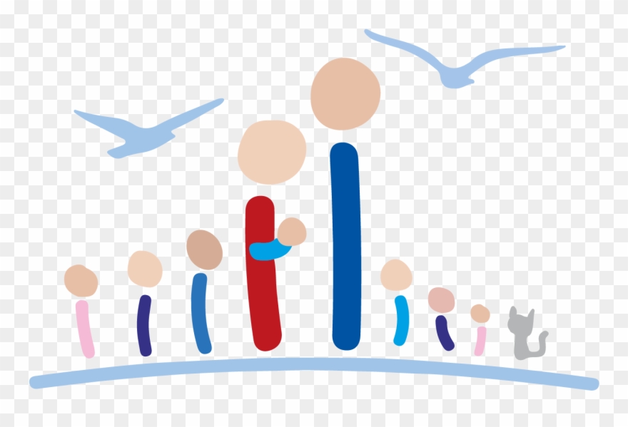 Mama, Papa Und Sieben Kinder Clipart