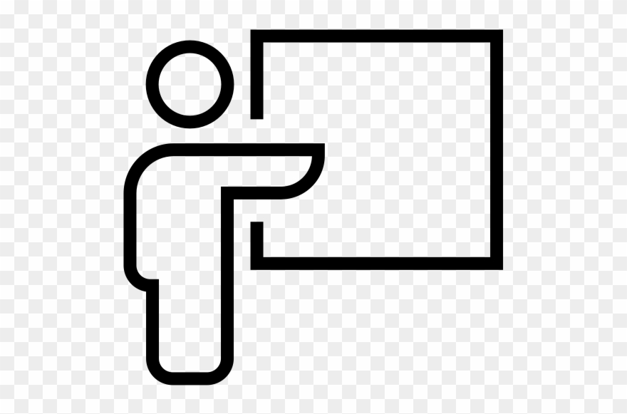 Een Scriptie Verdedigen - Line Art Clipart