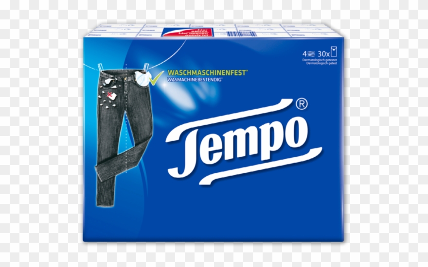 Tempo Taschentücher - Tempo Taschentuch Clipart