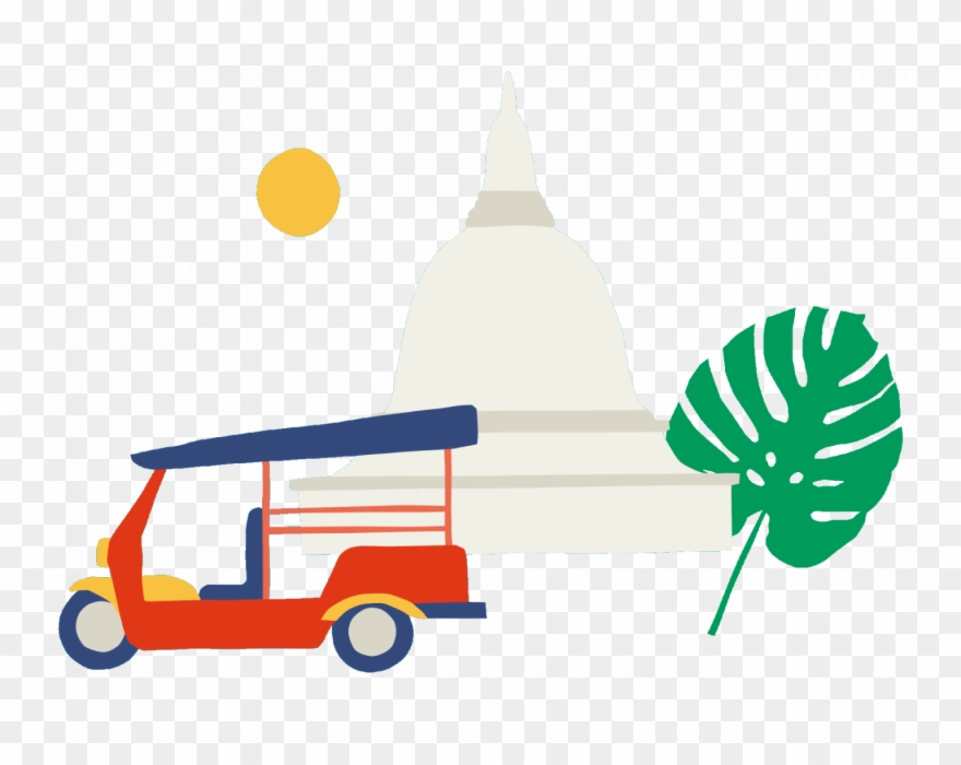 Die 20 Besten Tempel In Bangkok - Feuilles & Plantes Housse De Coussin Monstera Par Clipart