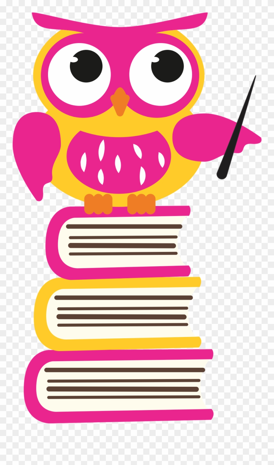 Layouts E Templates Para Blogs E Lojas Virtuais - Desenho Coruja Professora Png Clipart