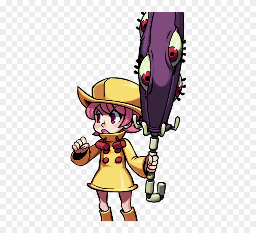 Skullgirls Umbrella - Skullgirls Characters Clipart