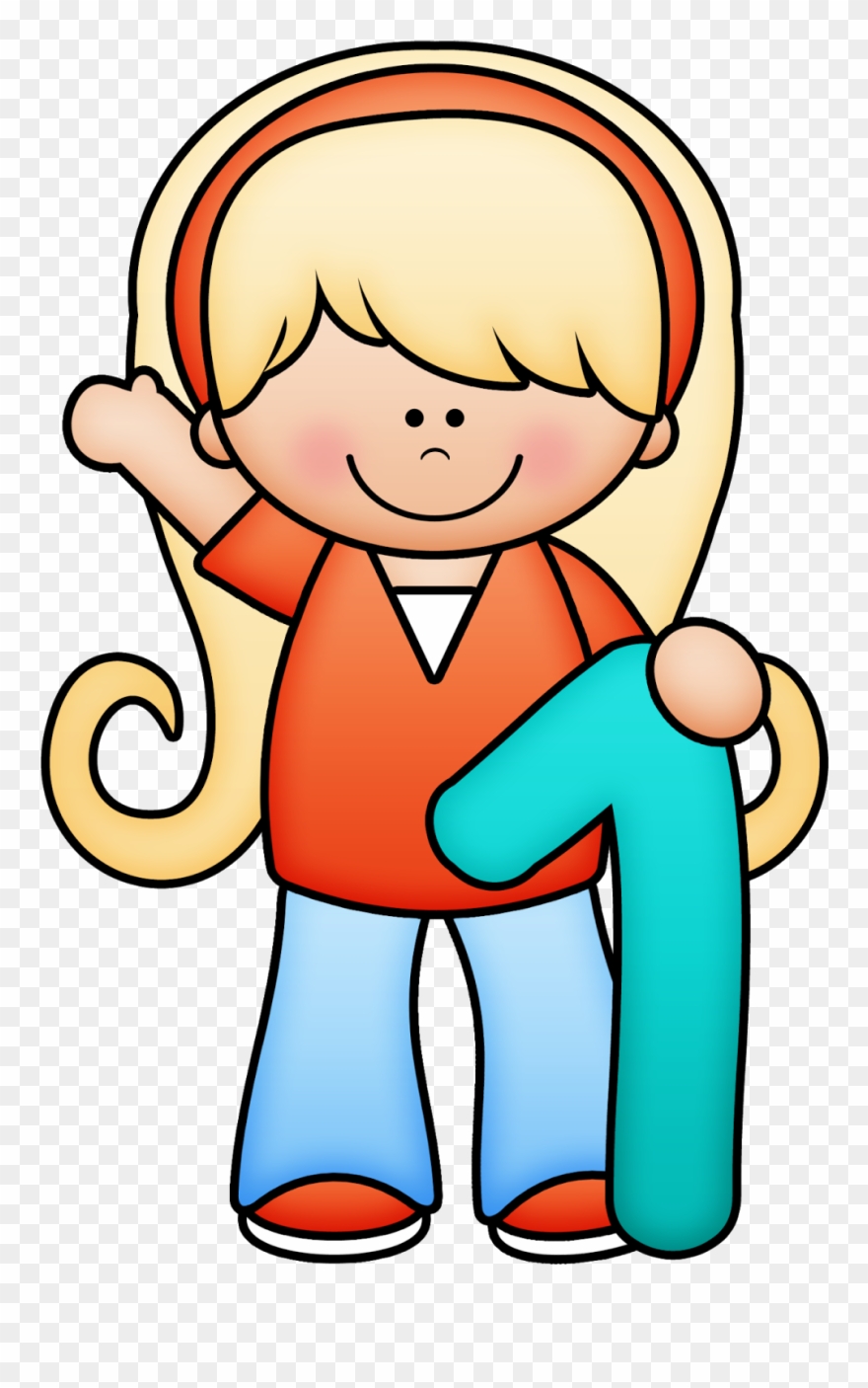 Children Clipartschool - Pin De Vero Nice Abecedario - Png Download