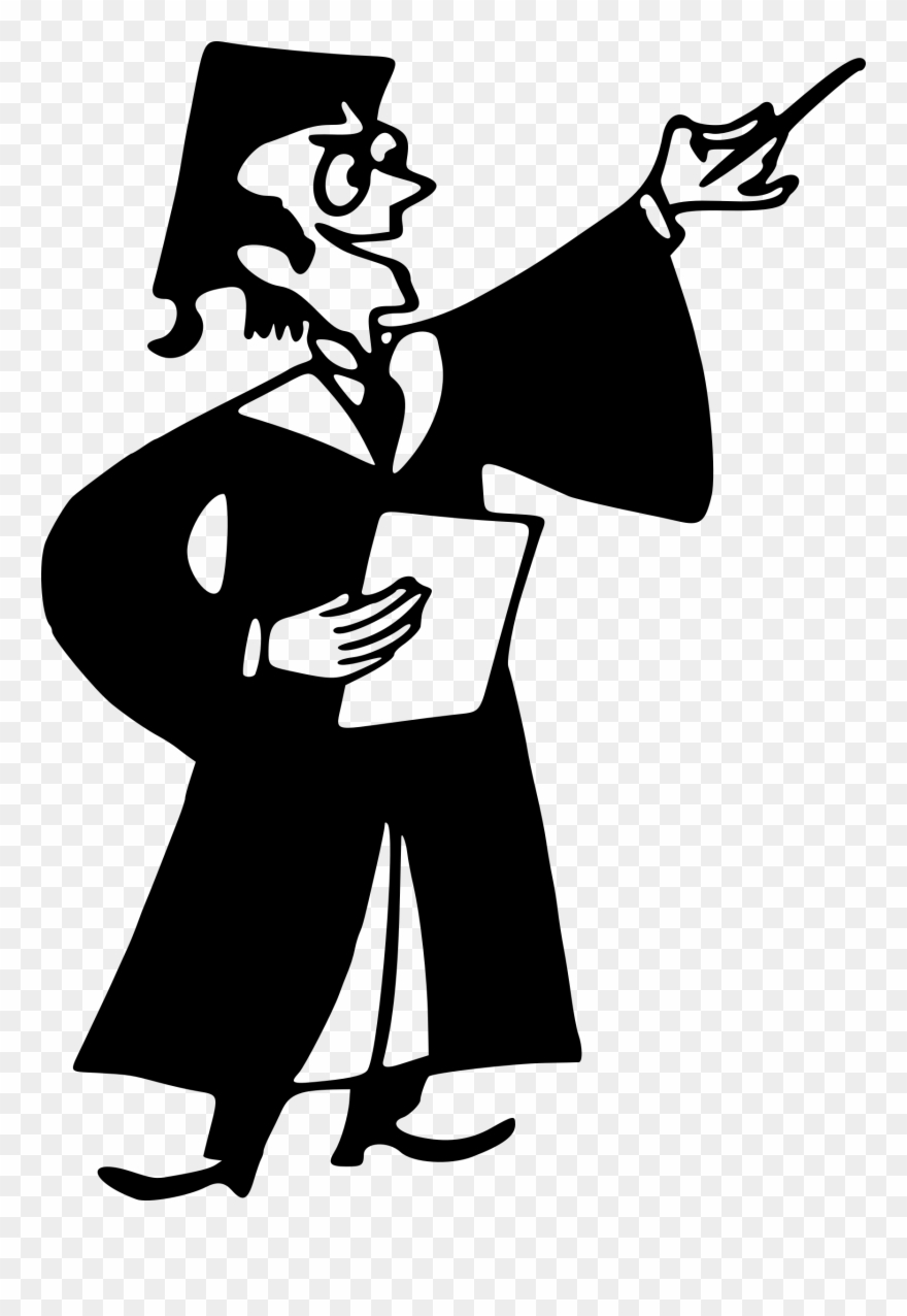 All Photo Png Clipart - Professor Clipart Black And White Transparent Png
