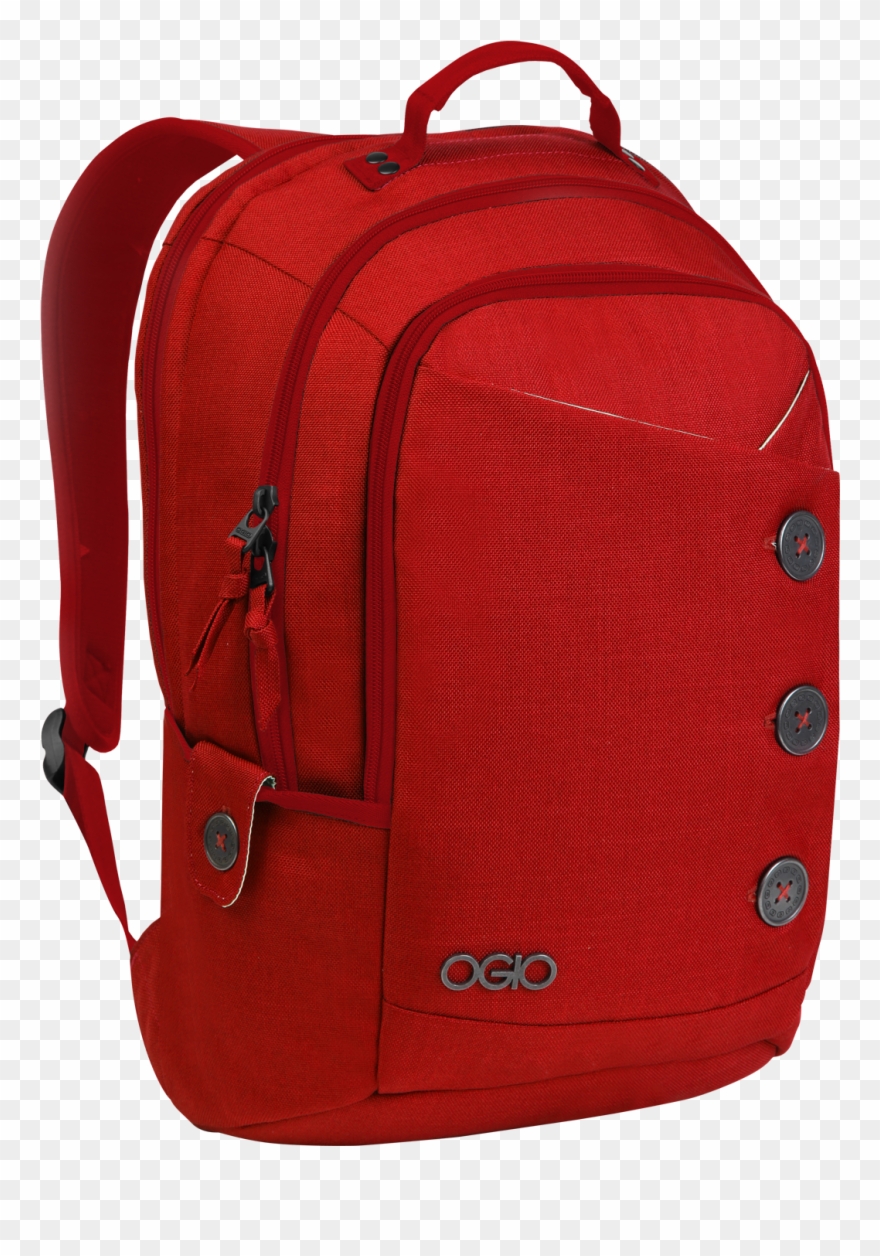 School Boy Wearing A Backpack Clip Art - Ogio Soho Backpack Red - Png Download