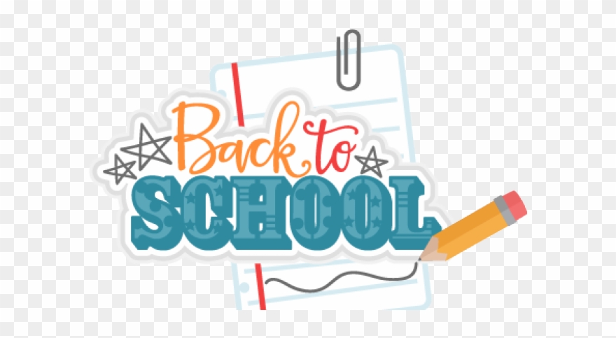 Back To School Clipart File - Clip Art - Png Download
