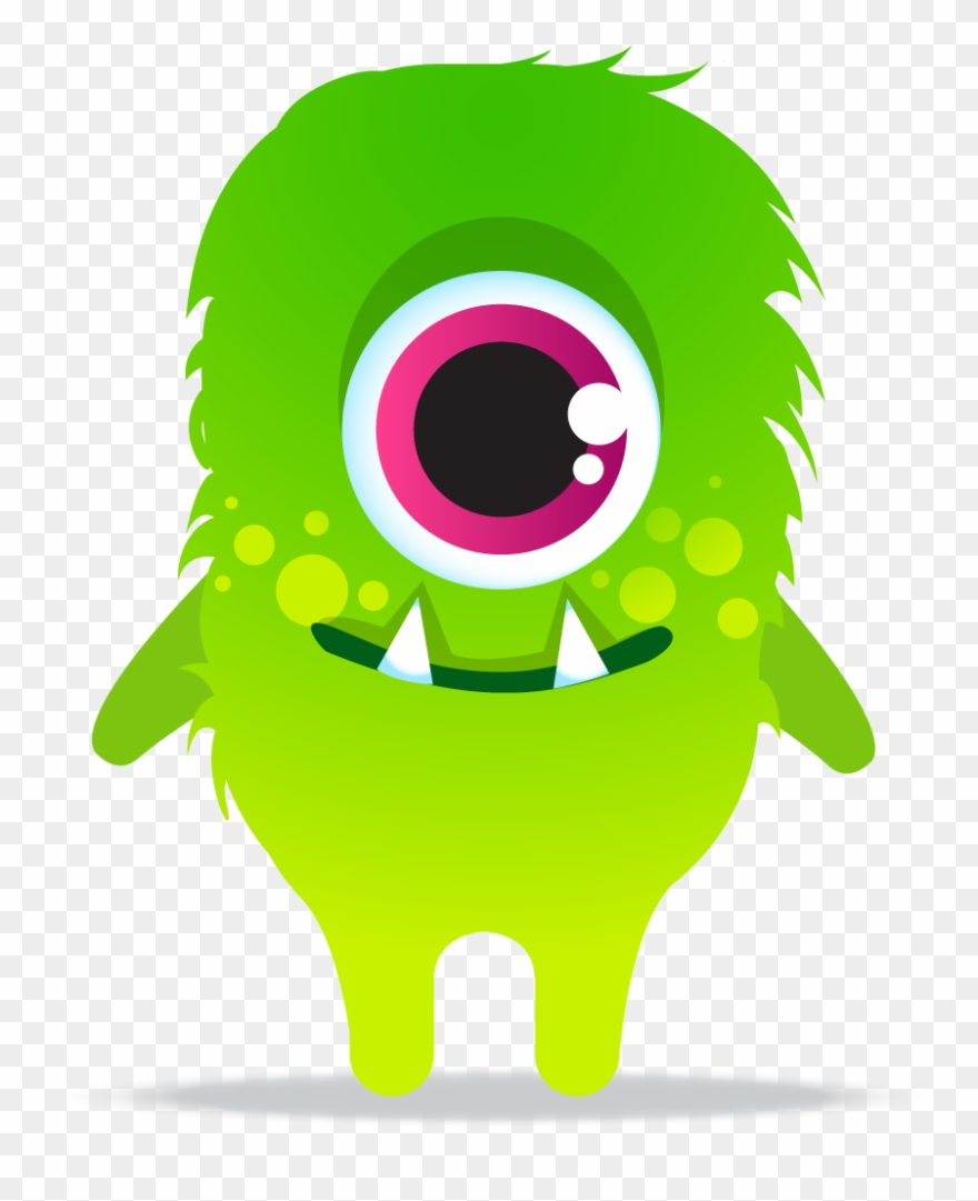 School Border, Cute Monsters, Monster Party, Art For - Class Dojo Monsters Green Clipart