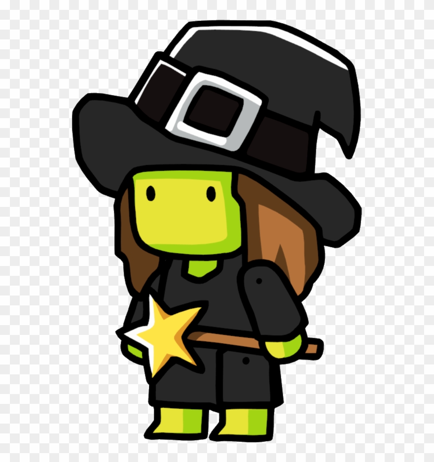 Witch - Scribblenauts Wiki - Scribblenauts Witch Clipart