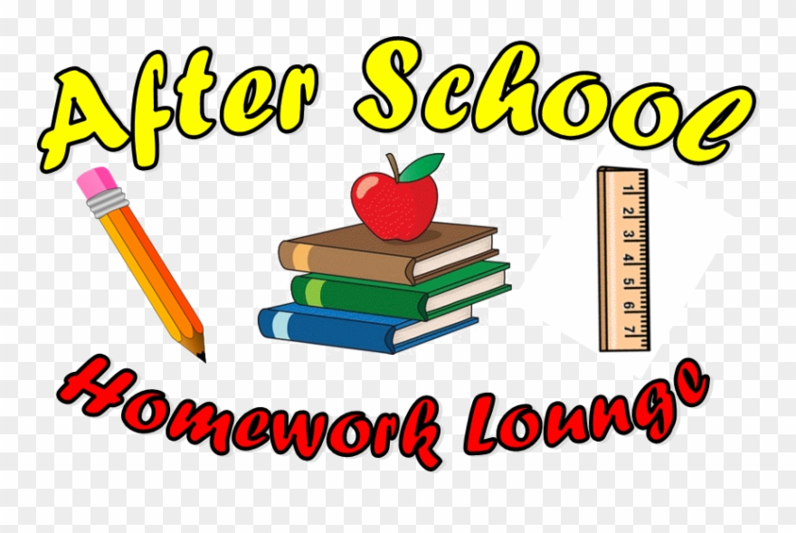Homework Clipart After School - School Books Clip Art - Png Download