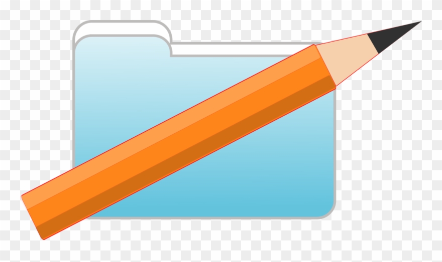 Hampton County School District 2 File Folders Pencil - Gambar Gambar Perlengkapan Sekolah Clipart