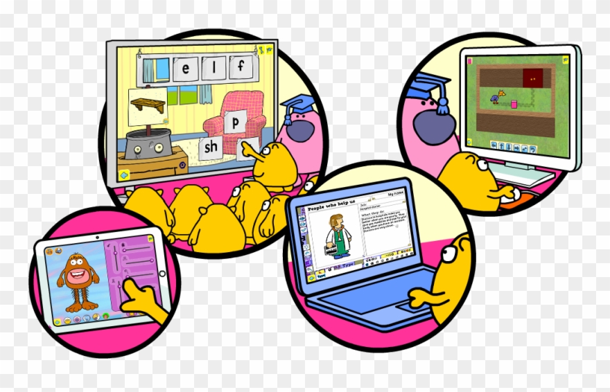 Inspire Your Pupils With A Variety Of Technology - Software Clipart