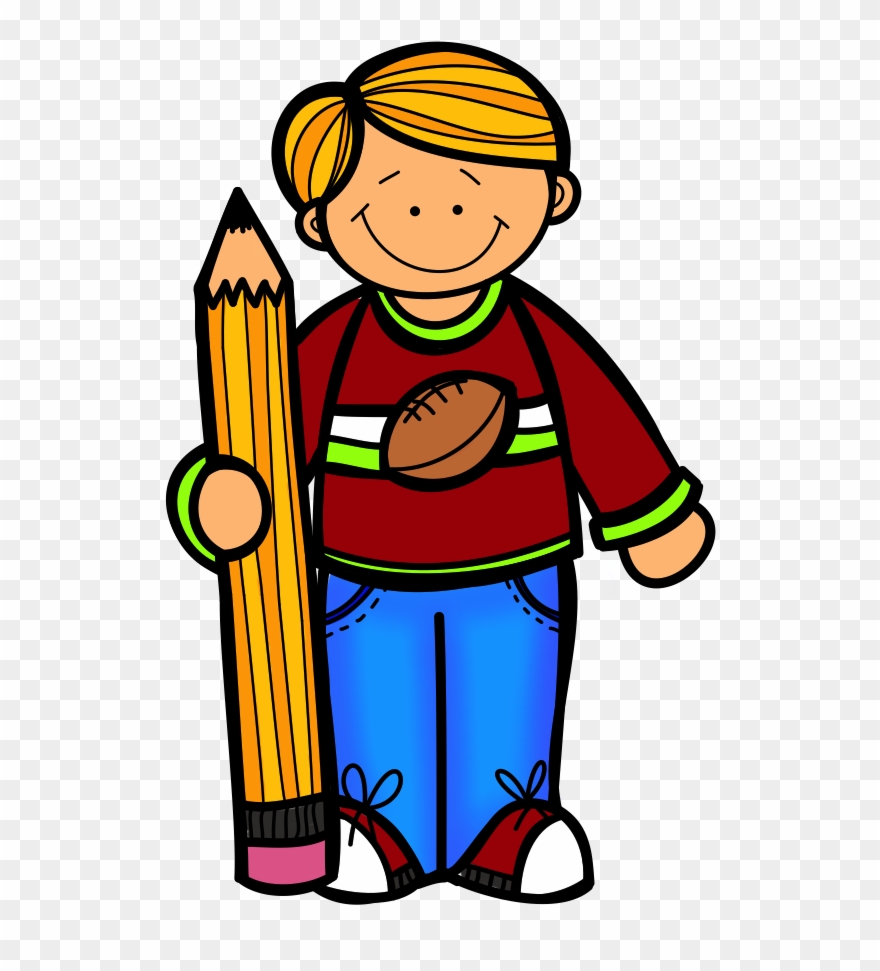Pencil Boy 1 - Learning Clipart