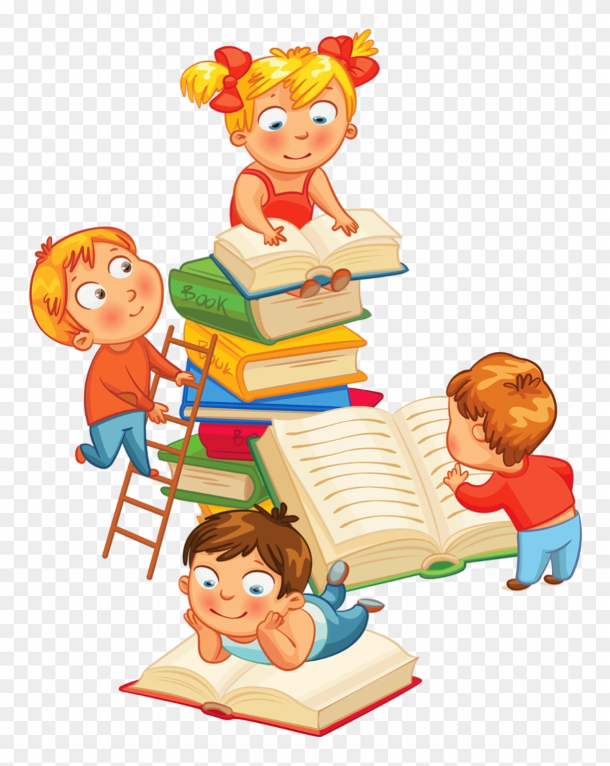 Фото, Автор Soloveika На Яндекс - Niños Biblioteca Libros Clipart