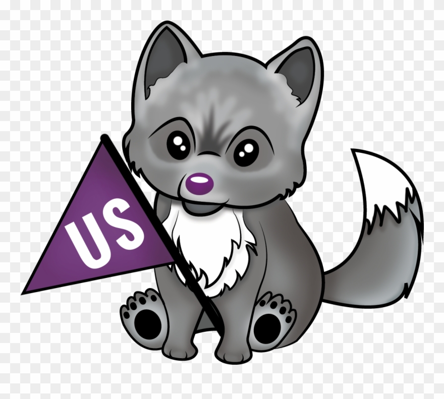 Pre-k & Kindergarten Enrollment - Union Springs Wolf Clipart