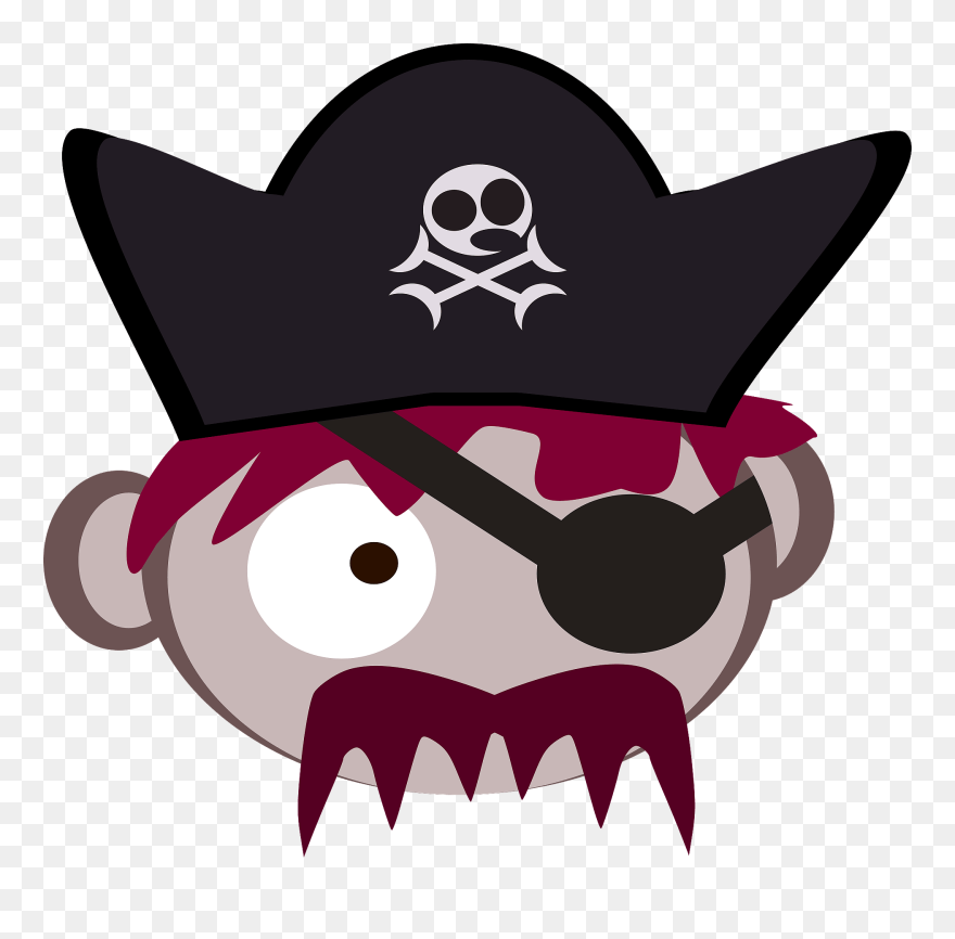 Golden Age Of Piracy Cryptocurrency Jolly Roger Monero - My Pirate Costume Funny Halloween Tshirt Clipart