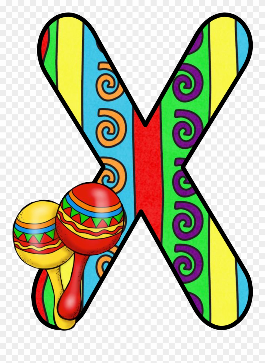 Cinco De Mayo - Alphabet Clipart