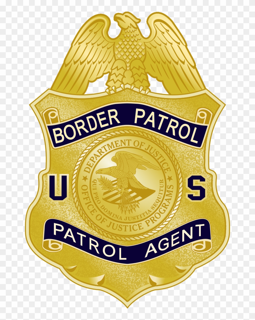 Clip Art File Of The United - America Border Control Logo - Png Download