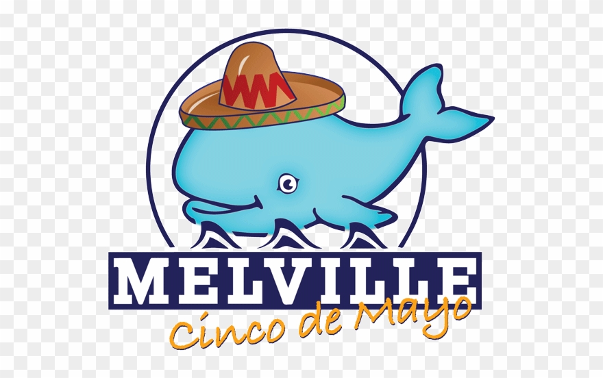 Melville Squirt Whale Logo Cinco De Mayo - Teacher Clipart