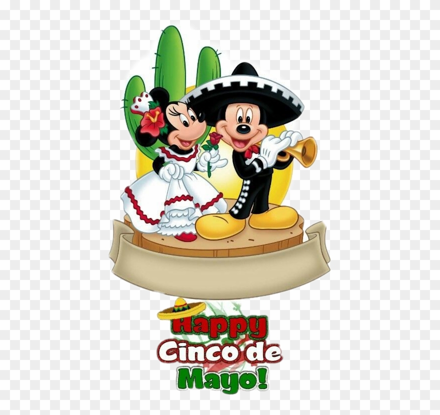 Mexican Mickey And Minnie Clipart