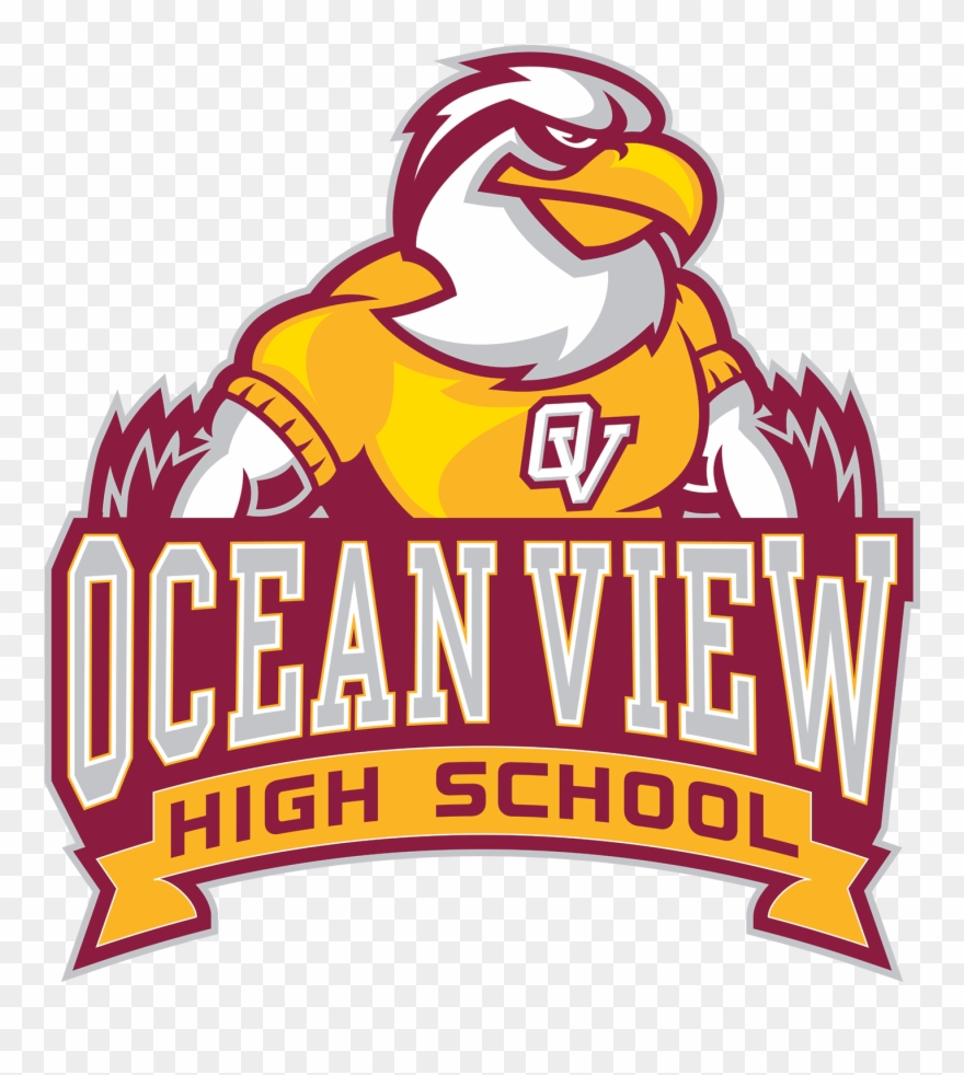 Ocean View High School - Ocean View High School Mascot Clipart