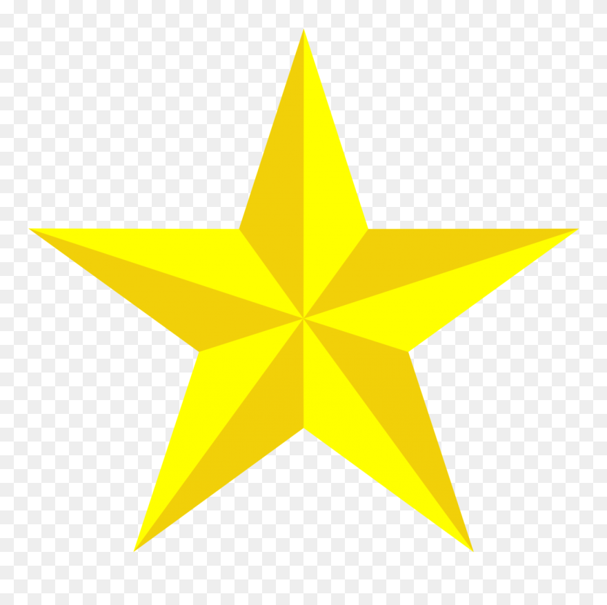 Youtube Star Know Your Meme Doge - Yellow Star Vietnam Flag Clipart