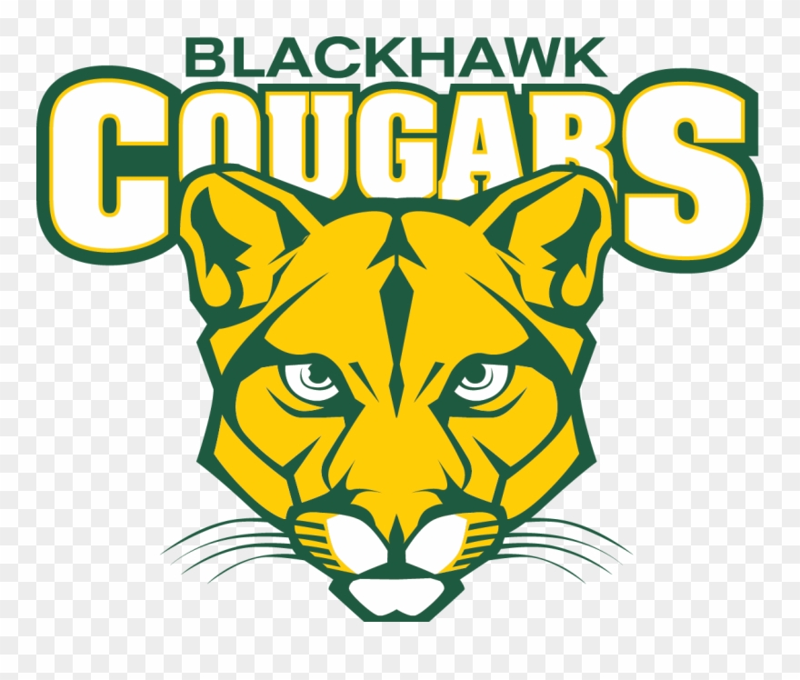 Cougar With Full Name - Salina South Middle School Clipart