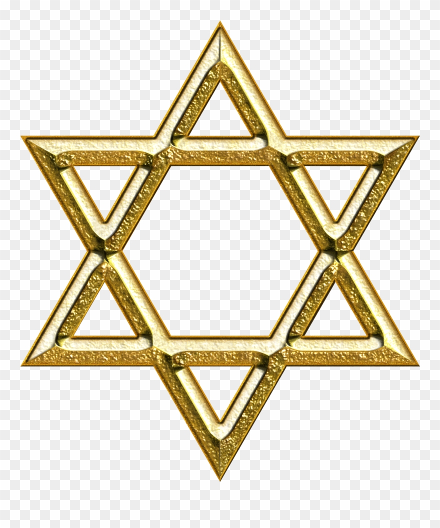 Star Of David, Computer Generated Image - Star Of David In Barb Wire Clipart