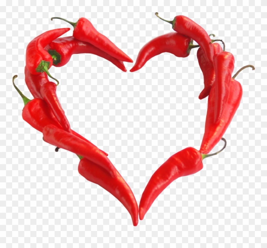 Clip Art Transparent Download Clipart Chili - Chili Pepper Heart Png