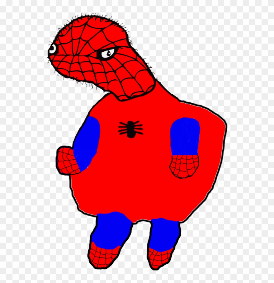 Full Body By Hyposnoke Clipart Black And White Library - Black Spoderman - Png Download