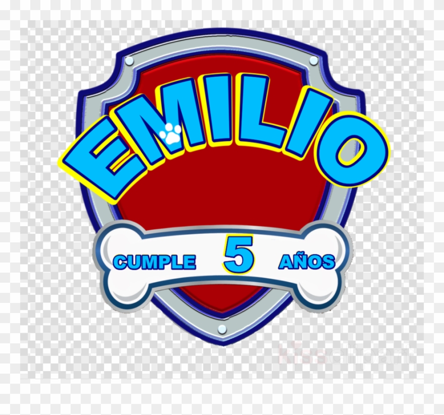 Download Logo Paw Patrol Emilio Clipart Logo Clip Art - Paw Patrol Logo Editable - Png Download