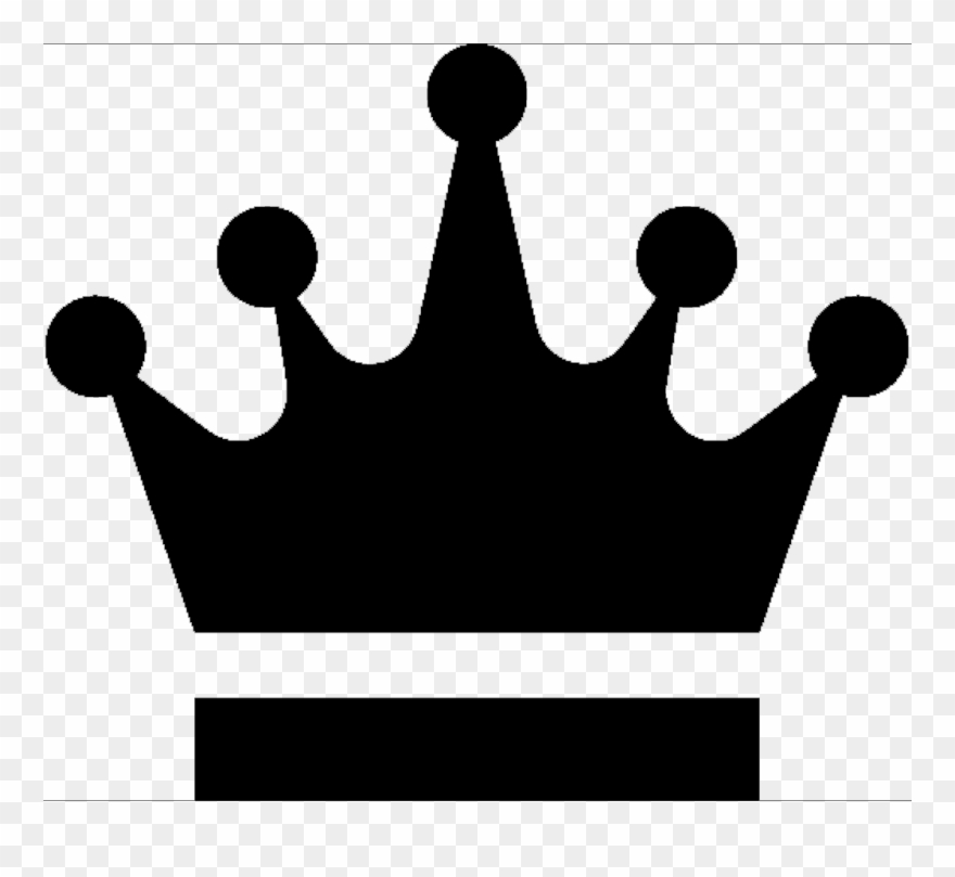 Crown Cutout Clipart Crown Clip Art - King Crown Png Black Transparent Png