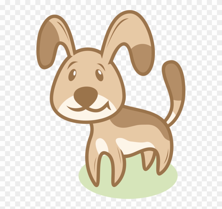 Puppy Dog Domestic Rabbit Cartoon Pet - Dog Clipart