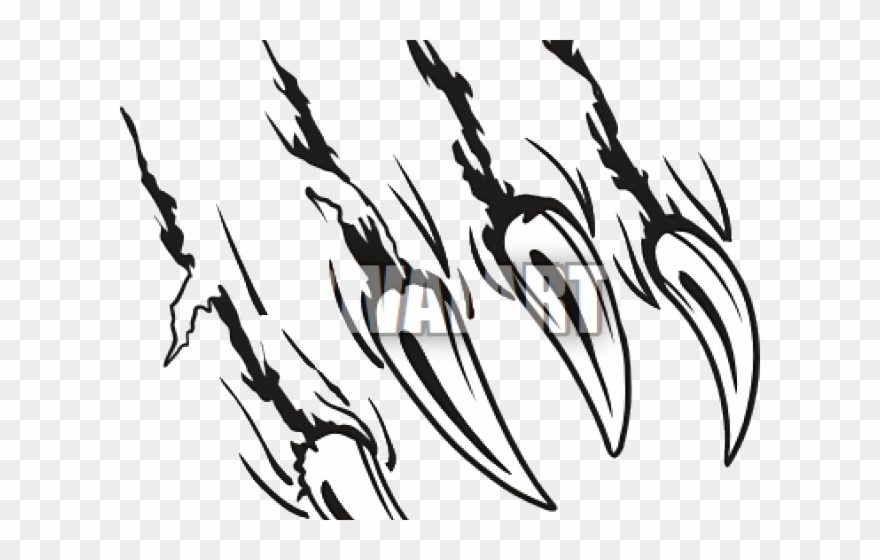 Claw Scratch Free On Dumielauxepices Net Lion - Clip Art Bear Claw - Png Download