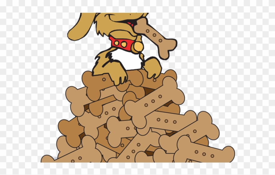 Vector Black And White Dogs Clipart - Clip Art Dog Treats - Png Download