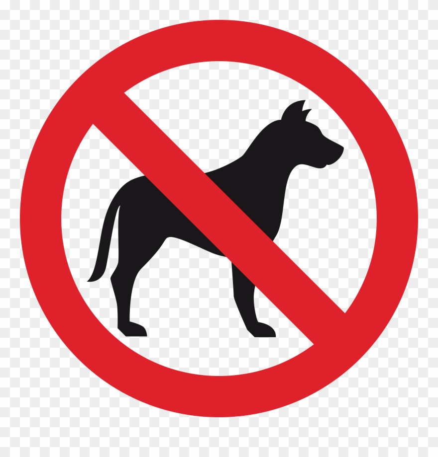 All Photo Png Clipart - No Dog Sign Transparent Png